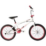 Ficha técnica e caractérísticas do produto Bicicleta Prox BMX Freestyle Aro 20 Serie-10 2013 - Branco/Vermelho