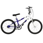 Bicicleta Rebaixada Aro 20 Azul e Branco Ultra Bikes