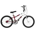 Ficha técnica e caractérísticas do produto Bicicleta Rebaixada Vermelha e Branca Aro 20 Pro Tork Ultra