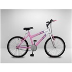 Ficha técnica e caractérísticas do produto Bicicleta Rosa Aro 20