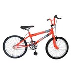 Ficha técnica e caractérísticas do produto Bicicleta South Freestyle Laranja BMX Aço Carbono, Aro 20