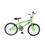 Ficha técnica e caractérísticas do produto Bicicleta South Freestyle Verde BMX Aço Carbono, Aro 20