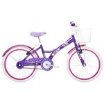 Ficha técnica e caractérísticas do produto Bicicleta Tito My Aro 20 com Cesta 0100510 - Roxa