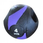 Ficha técnica e caractérísticas do produto Bola de Peso Medicine Ball com Pegada 4Kg LIVEUP LS3007A/4