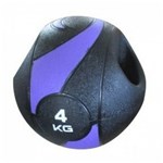 Ficha técnica e caractérísticas do produto Bola Liveup de Peso Medicine Ball Ls3007A/4 com Pegada 4Kg