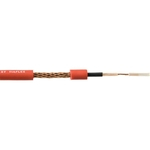 Ficha técnica e caractérísticas do produto Cabo de guitarra noiseless aft 0,30mm2 (22 awg) 100 metros trançado + semi-condutor vermelho