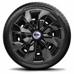 Ficha técnica e caractérísticas do produto Calota Aro 13 Black Ford Ka Fiesta Focus Escort Couri -lc202