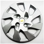 Ficha técnica e caractérísticas do produto Calota Aro 13 Chevrolet Onix/Prisma 2014/2015 com Emblema