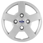 Ficha técnica e caractérísticas do produto Calota Aro 13 para Ford Ka 08 09 10 11 12 com Emblema