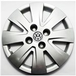 Ficha técnica e caractérísticas do produto Calota Aro 14 Cubo Alto Volkswagen Fox 2010/2011 Parafuso com Emblema