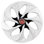 Ficha técnica e caractérísticas do produto Calota Aro 14 Ds4 Esportiva White Fiat Palio Uno Idea Strada