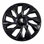 Ficha técnica e caractérísticas do produto Calota Aro 14 Esportiva Ds4 Black Peugeot 206 207 Hoggar