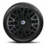Ficha técnica e caractérísticas do produto Calota Aro 14 Ford Fiesta Ka 08 Focus Escort Ecosport Black