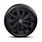 Ficha técnica e caractérísticas do produto Calota Aro15 Preto Vw Gol Fox Polo Golf Sav - Unitário