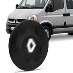 Ficha técnica e caractérísticas do produto Calota Centro Miolo De Roda Aro 16 Renault Master 2003 A 2012 Fechada Preto Furação 5x130