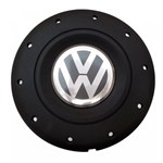Ficha técnica e caractérísticas do produto Calota Centro Miolo de Roda Preto Volkswagen Garra Alta Aro 14/15