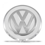 Ficha técnica e caractérísticas do produto Calota Centro Miolo Roda Up Emblema VW - Branco - Gps