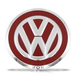 Ficha técnica e caractérísticas do produto Calota Centro Miolo Roda Up Emblema VW - Vermelho - Ferkauto