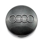 Ficha técnica e caractérísticas do produto Calota Centro Roda Audi A1 Grafite Calota