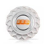 Ficha técnica e caractérísticas do produto Calota Centro Roda BRW BBS 900 Branca Cromada Emblema Branca Calota