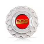 Ficha técnica e caractérísticas do produto Calota Centro Roda BRW BBS 900 Branca Cromada Emblema Vermelha Calota