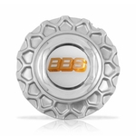Ficha técnica e caractérísticas do produto Calota Centro Roda BRW BBS 900 Prata Cromada Emblema Branca