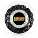 Ficha técnica e caractérísticas do produto Calota Centro Roda BRW BBS 900 Preta Cromada Emblema Preta Calota