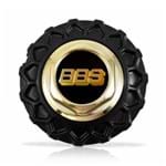 Ficha técnica e caractérísticas do produto Calota Centro Roda BRW BBS 900 Preta Dourada Emblema Preta Calota