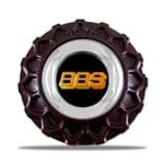 Ficha técnica e caractérísticas do produto Calota Centro Roda BRW BBS 900 Vermelha Cromada Emblema Preta Calota