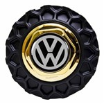 Ficha técnica e caractérísticas do produto Calota Centro Roda Brw900 Bbs Preto Fosco Emblema Vw - Gps