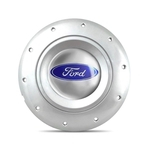 Ficha técnica e caractérísticas do produto Calota Centro Roda Ferro Amarok Ford Courier Prata Emblema Prata