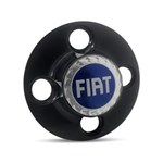 Ficha técnica e caractérísticas do produto Calota Centro Roda Ferro Fiat 147 Emblema Azul Calota