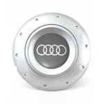 Ficha técnica e caractérísticas do produto Calota Centro Roda Ferro VW Amarok Aro 13 14 15 4 Furos Prata Emblema Audi Calota