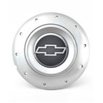 Ficha técnica e caractérísticas do produto Calota Centro Roda Ferro VW Amarok Aro 13 14 15 4 Furos Prata Emblema GM Cinza Antigo Calota