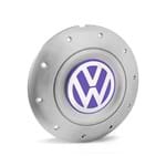Ficha técnica e caractérísticas do produto Calota Centro Roda Ferro VW Amarok Aro 13 14 15 4 Furos Prata Emblema Lilás Calota