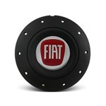 Ficha técnica e caractérísticas do produto Calota Centro Roda Ferro VW Amarok Aro 13 14 15 4 Furos Preta Fosca Emblema Fiat Calota
