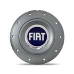 Ficha técnica e caractérísticas do produto Calota Centro Roda Ferro VW Amarok Aro 14 15 4 Furos Grafite Emblema Fiat Azul Calota