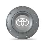 Ficha técnica e caractérísticas do produto Calota Centro Roda Ferro VW Amarok Aro 14 15 4 Furos Grafite Emblema Toyota Prata Calota