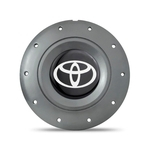 Ficha técnica e caractérísticas do produto Calota Centro Roda Ferro VW Amarok Aro 14 15 4 Furos Grafite Emblema Toyota Preto