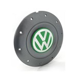 Ficha técnica e caractérísticas do produto Calota Centro Roda Ferro Vw Amarok Aro 14 15 5 Furos Grafite Emblema Verde