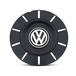 Ficha técnica e caractérísticas do produto Calota Centro Roda Ferro Vw Amarok New Aro 13 14 15 4 Furos Preta Brilhante