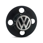 Ficha técnica e caractérísticas do produto Calota Centro Roda Ferro VW Gol G8 Emblema Preto