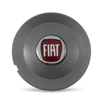 Ficha técnica e caractérísticas do produto Calota Centro Roda Fiat Bravo Aro 16 Grafite