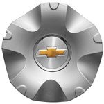 Ficha técnica e caractérísticas do produto Calota Centro Roda Mangels Elite Prata Emblema GM - Gps