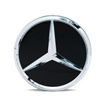 Ficha técnica e caractérísticas do produto Calota Centro Roda Mercedes Classe a 200 250 Preta Fosca