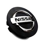 Ficha técnica e caractérísticas do produto Calota Centro Roda Nissan Grand Livina Preta Cromo Calota