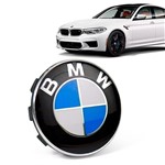 Ficha técnica e caractérísticas do produto Calota Centro Roda Original BMW M5 2019+ Emblema Azul