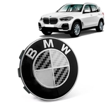 Ficha técnica e caractérísticas do produto Calota Centro Roda Original BMW X5 2019+ Emblema Preto