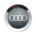 Ficha técnica e caractérísticas do produto Calota Centro Roda Scorro S172 S181 Zunky ZK 100 Cromo Emblema Audi