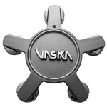 Ficha técnica e caractérísticas do produto Calota Centro Roda Vaska VK278 Aplique Cromado - Ferkauto